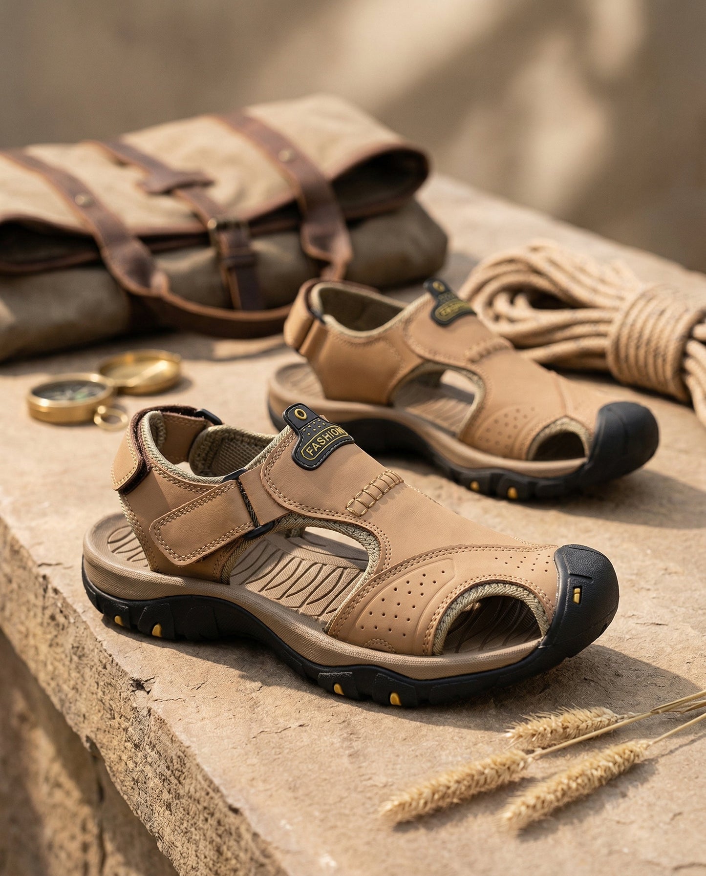 Vincent Leather Sandal